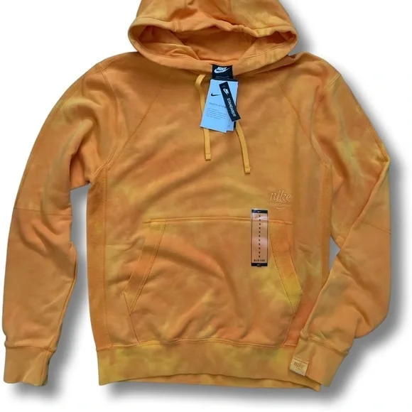 Nike Sportswear Men’s Tie Dye French Terry Pullover Hoodie DD9766-739 Small - Picture 4 of 16